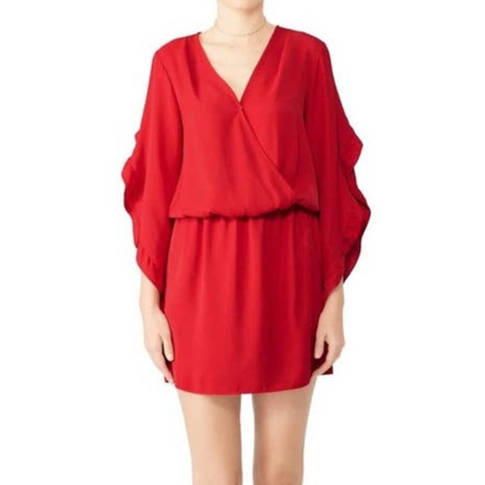 Amanda Uprichard Reverie‎ Blouson Dress Size Medium - Picture 2 of 9